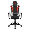 Thunderx3 Xc3br, Silla Gaming De Escritorio, Diseño Ergonómico + Cojines Ajustables, Rojo