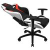 Thunderx3 Xc3br, Silla Gaming De Escritorio, Diseño Ergonómico + Cojines Ajustables, Rojo