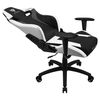 Thunderx3 Xc3bw, Silla Gaming De Escritorio, Diseño Ergonómico, Cojines Ajustables, Blanco