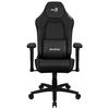 Aerocool Crown Silla Gaming Ergonómica Cuero Sintético Negro