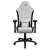 Aerocool Crown Silla Gaming Ergonómica Cuero Sintético Blanco/negro