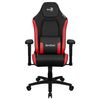 Aerocool Crown Silla Gaming Ergonómica Cuero Sintético Rojo