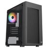 Aerocool Hexformbkv2, Caja Pc Micro Atx, 3 Ventiladores Frgb, Frontal Rejilla, Negro