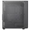 Aerocool Hexformbkv2, Caja Pc Micro Atx, 3 Ventiladores Frgb, Frontal Rejilla, Negro