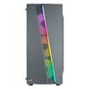 Aerocool Blade, Caja Semitorre Rgb, Ventilador Trasero Rbg + 3x Ventilador Frontal, Negro