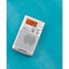 Sangean Dt 120 - Radio Transistor Digital Bolsillo Portátil Con  Sintonizador Pll (am - Fm) Memoria, Auriculares, Blanco con Ofertas en  Carrefour