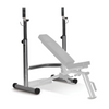 Estructura Rack Para Barra Olímpica Con Sujecciones De Protección Horizon Fitness Adonis