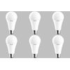 Pack 6 X Bombilla Clásica Led E27 6.5w Fría