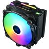 Enfriador De Aire Rgb Direccionable Ets-f40 Para Cpu - Negro