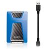 Disco Duro Externo 1tb  Adata Hd650 Usb 3.0 Azul