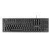 Tacens Anima Ak0es, Teclado Profesional Membrana, Usb 2.0, Negro, Idioma Español