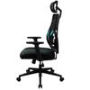 Silla Gamer Thunder X3 Yama1 Negra Y Cyan Rejilla