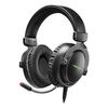 Auriculares Con Micrófono Gaming Mars Gaming Mh4x Led (2 M) Negro