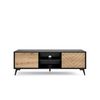 Mesa De Tv Diamond Rtv154 154x39x50 Crema & Negro