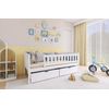 Cama Individual Gucio 80x190 Blanco