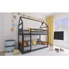 Casa-cama Axel 90x190 Gris