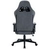 Silla De Oficina Ergonomía De Symino Mp Silla De Carreras Diseño De Silla De Juego Giratoria Gris Con Soporte Para Pies Para Una Carga De 200 Kilogramos