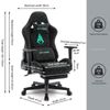 Silla De Oficina De Ergonomía De Symino Fg Diseño De Silla De Carreras Con Capacidad De Carga De 200 Kilogramos Silla De Juego Giratoria Negra Con Soporte Para Los Pies