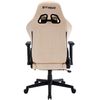 Silla De Oficina Ergonomía De Symino Mp Silla De Carreras Diseño De Silla De Juego Giratoria De Color Crema Con Soporte Para Pies Para Una Carga De 200 Kilogramos