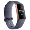 Smartwatch Fitbit Charge 3 Dial Oro 40 Mm Correa Pulsera De Fitness De Goma