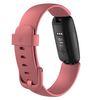 Smartwatch Fitbit Inspira 2 Esfera Negra De 38 Mm Correa De Goma Rosa Pulsera De Fitness