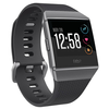 Smartwatch Fitbit Ionic Dial Negro 45 Mm Correa Deportiva De Goma Reloj Gps