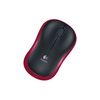 Ratón De Oficina Logitech M186 Rojo Bluetooth Usb 1000 Dpi