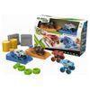 4 Coches Pequeños Exost Smash &amp; Go Mega Pack Booster