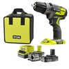 Paquete Ryobi Martillo Perforador Sin Escobillas + 2 Baterías Ryobi