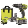 Taladro Ryobi One+ 18 Voltios - 2 Baterías 2.0ah Y 4.0ah Ryobi