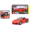 Porsche 718 Boxster Naranja Escala 1:24 Bburago 18-21087