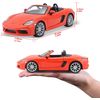 Porsche 718 Boxster Naranja Escala 1:24 Bburago 18-21087