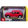 Golf Gti Mk1 1979 Rojo Escala 1:24 - Bburago 390701