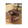 Sillón Clásico Florentin  78.5x85.5x73 Cm Color Marrón Chocolate Venta-unica