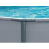 Piscina Tubular Nisoka  427x427x107 Cm Color Gris Vente-unique