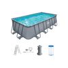 Piscina Tubular Zamora  549x274x132 Cm Color Gris Vente-unique