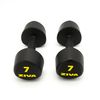 2 Mancuernas De 7 Kg Ziva Classic Studio Negras