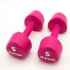 2 Mancuernas De 5 Kg Ziva Chic Studio Rosa