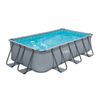 Piscina Tubular Rectangular 400x200x100cm Gris