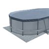 Piscina Tubular Ovalada 488x305x107cm Gris