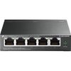 Tp-link Tl-sg105mpe Switch Di Rete L2 Gigabit Ethernet (10/100/1000) Supporto Power Over Ethernet (poe) Nero