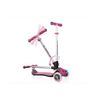 Scooter Globber Elite Deluxe Lights Rosa Oscuro