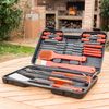 Maletin De Utensilios Barbacoa Parrilla Innovagoods 18 Pcs, Madera (40x27x6cm)