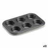 Molde Para Horno (18,7 X 3,5 X 26,5 Cm) (12 Unidades)