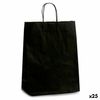 Bolsa De Papel Negro (12 X 52 X 32 Cm) (25 Unidades)