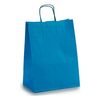 Bolsa De Papel 24 X 12 X 40 Cm Azul (25 Unidades)