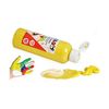 Pintura De Dedos 200 Ml Amarillo 12 Unidades