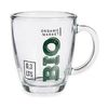 Taza Mug Bio Transparente Vidrio 6 Unidades (320 Ml)