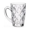 Taza Diamante Transparente Vidrio (110 Ml) (6 Unidades)