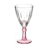 Copa De Vino Cristal Rosa 6 Unidades (275 Ml)